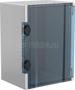 Корпус ЩМПп tetra 400х300х220 ip66 прозр. пластик. iek tr5 11 n 040 30 22 65