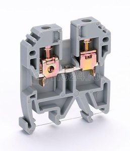 32400dek ЗН101 4 35a 07 зажим наборный серый