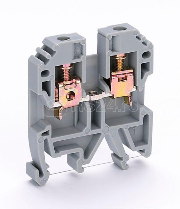 32400dek ЗН101 4 35a 07 зажим наборный серый