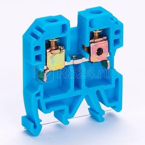 32403dek ЗН101 6 50a 08 зажим наборный синий