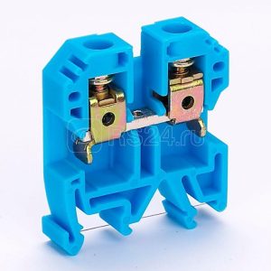 32405dek ЗН101 10 70a 08 зажим наборный синий