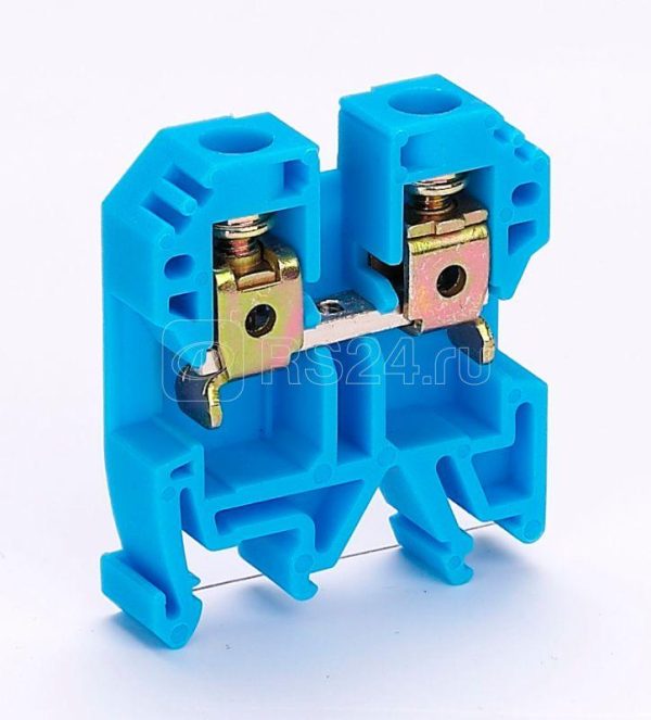 32405dek ЗН101 10 70a 08 зажим наборный синий