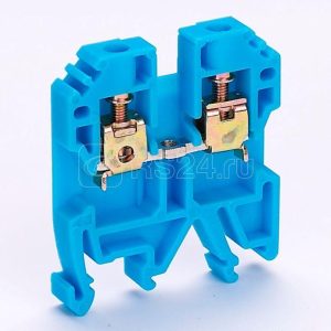 32421dek ЗН101 2 24a 08 зажим наборный синий