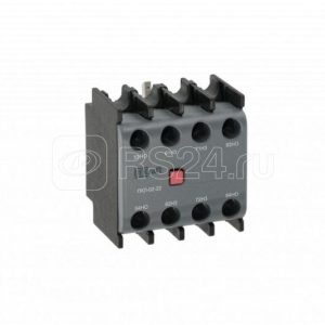 22175dek Приставка конт. лиц. 2НО+2НЗ ПКЛ 02