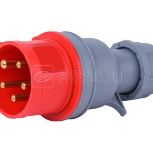 26104dek Вилка перен. 3Р+РЕ+n 16А 380В ip44 ВП 103