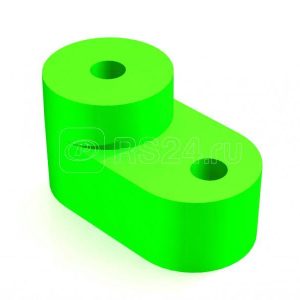 32255dek Изолятор угловой нулевой шины зеленый ИУ 101