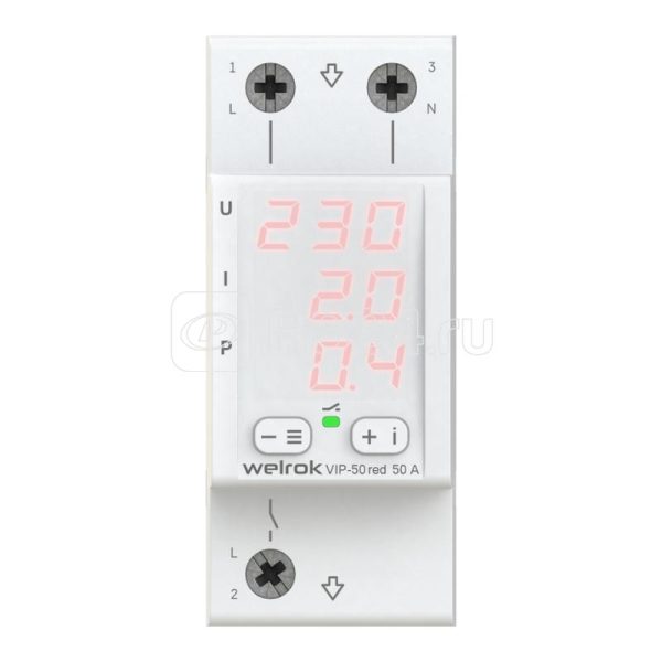 Многофункциональное реле welrok vip 50 red