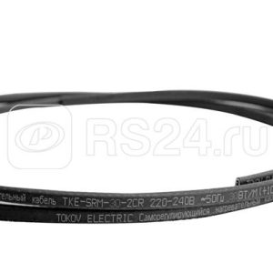 Кабель нагревательный саморег. 30Вт/м с экраном термопласт TOKOV ELECTRIC TKE SRM 30 2CR
