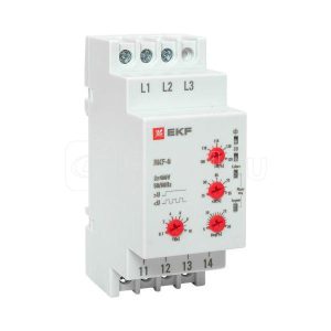 Реле контроля фаз РКФ 8 многофукц. EKF rkf