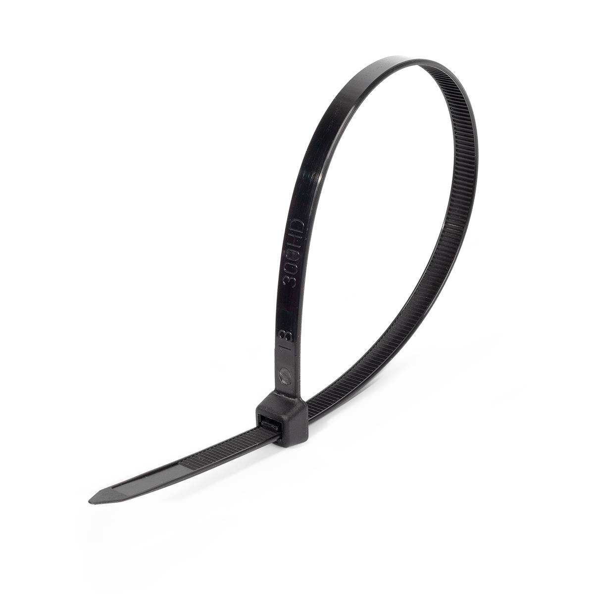 Стяжка нейлоновая КСС 5x160 (черн) (100шт) (Fortisflex)