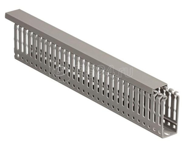 Кабель канал перфорированный 25х60 L2000 ИМПАКТ серия М (4х5) IEK CKM50 025 060 1 K03