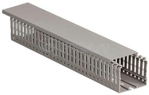 Кабель канал перфорированный 60х40 L2000 ИМПАКТ серия М (7х11) IEK CKM50 060 040 1 K03