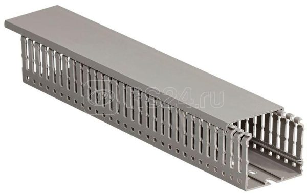 Кабель канал перфорированный 60х40 L2000 ИМПАКТ серия М (7х11) IEK CKM50 060 040 1 K03