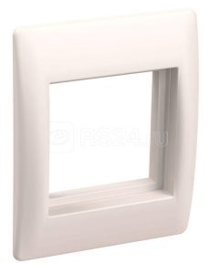 Рамка и суппорт универсальные на 2 мод. бел. PRIMER IEK CKK 40D RU2 K01