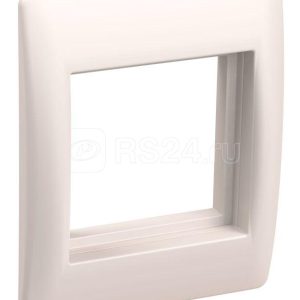 Рамка и суппорт универсальные на 2 мод. бел. PRIMER IEK CKK 40D RU2 K01