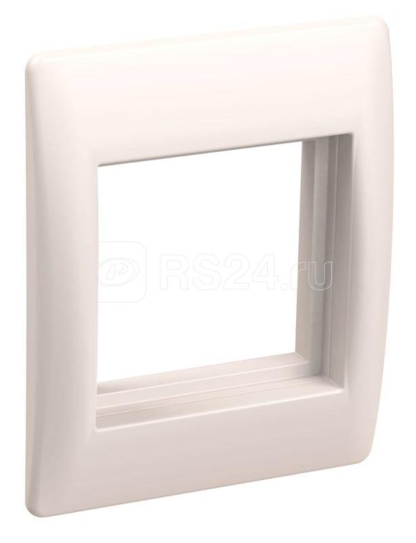 Рамка и суппорт универсальные на 2 мод. бел. PRIMER IEK CKK 40D RU2 K01