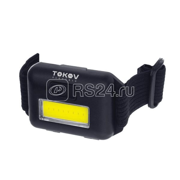 Фонарь налобный на батарейках АААх3 TOKOV ELECTRIC TKE NF B