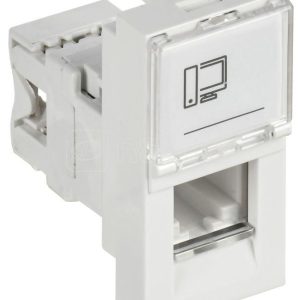 Розетка компьютерная 1 м 1мод. RJ45 кат.5E UTP механизм PRIMER IEK CKK 40D RI1 K01