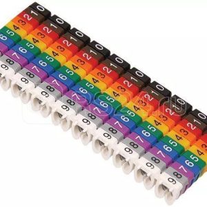 Маркер каб. МКН комплект цифр "0 9" 6кв.мм (уп.100шт) IEK UMK06 02