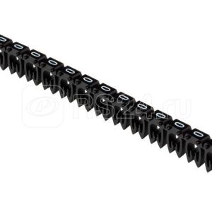 Маркер открытого типа KE 1.5 2.5кв.мм символ "0" (уп.500шт) IEK UMK KE2