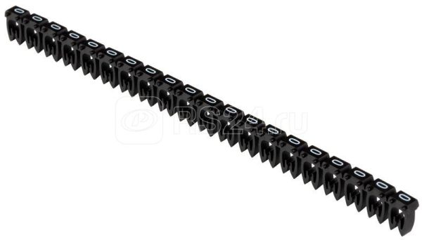 Маркер открытого типа KE 1.5 2.5кв.мм символ "0" (уп.500шт) IEK UMK KE2