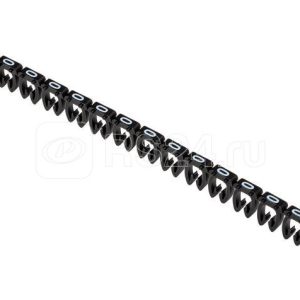 Маркер открытого типа KE 4 6кв.мм символ "0" (уп.500шт) IEK UMK KE3