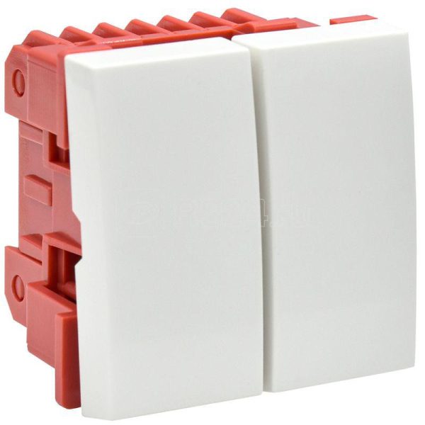 Выключатель 2 кл. 2мод. СП 10А IP20 ВК1 22 00 П бел. PRIMER IEK CKK 40D VD2 K01