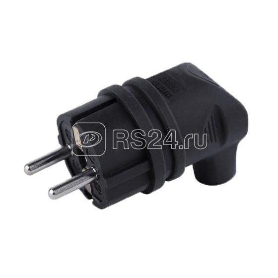 Вилка угловая 16А с заземл. каучук TOKOV ELECTRIC TKE C05 KVU Z