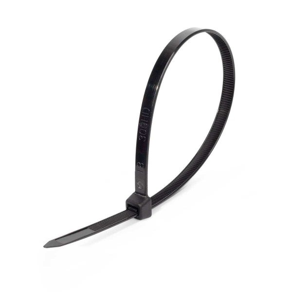 Стяжка нейлоновая КСС 4x370 (черн) (100шт) (Fortisflex)