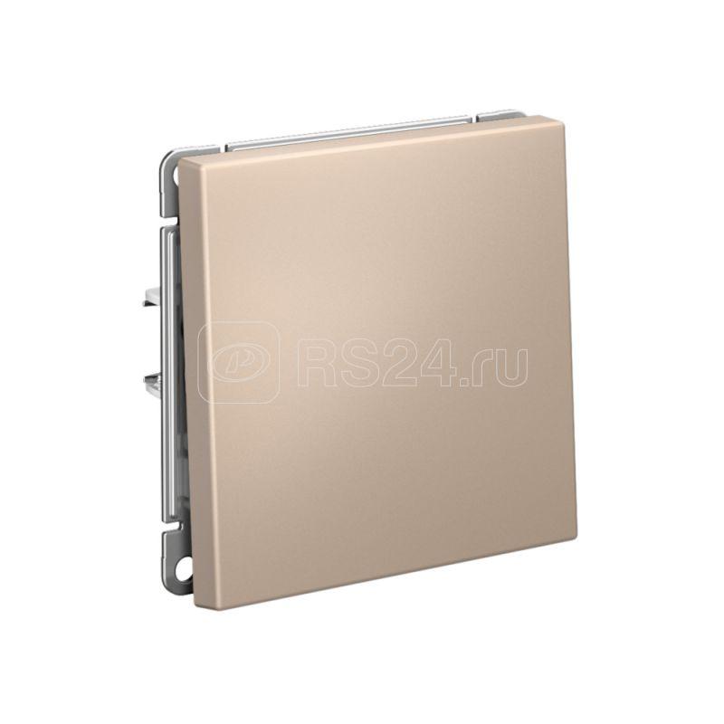 GAL001211 ARTGALLERY 1 клавишный выключатель, сх.1, 10АХ, песочный