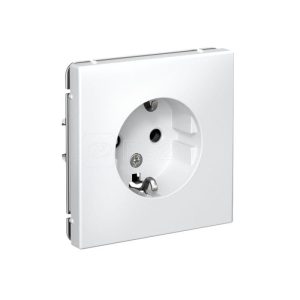 GAL001343 ARTGALLERY Розетка с заземлением, 16А, механизм, лотос