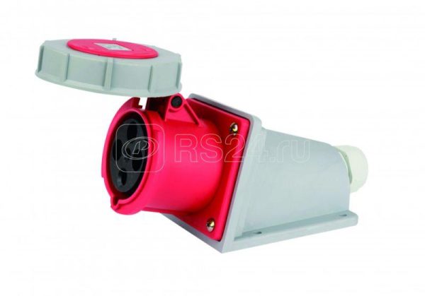 26202DEK Розетка стац. 3Р+РЕ 63А 380В IP67 РС