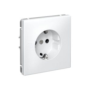 GAL000143S ARTGALLERY Розетка с заземлением, 16А, механизм, быстрозажим. клем., белый