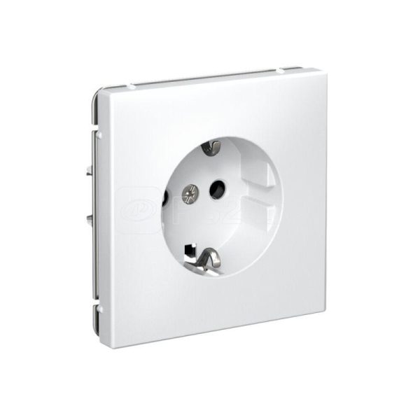GAL000143S ARTGALLERY Розетка с заземлением, 16А, механизм, быстрозажим. клем., белый