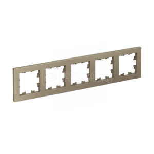 5 п. рамка, универсальная, шампань