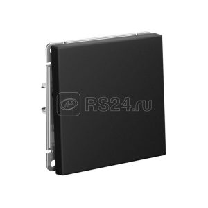 GAL001011S ARTGALLERY 1 клавишный выкл, 10АХ, механизм, быстрозажим. клем., карбон