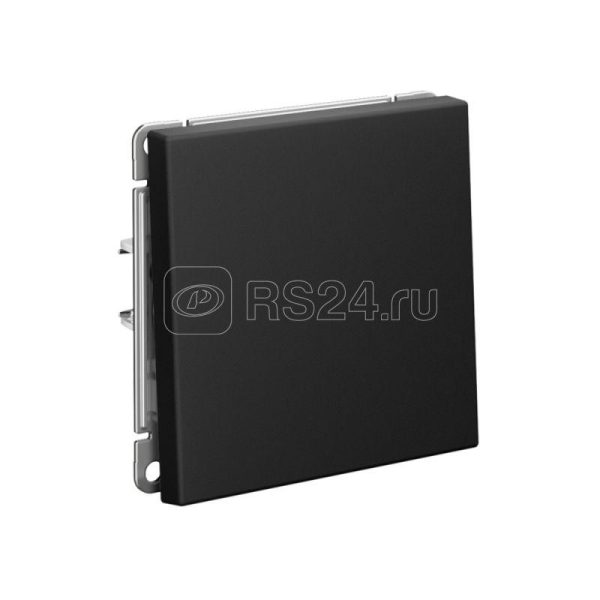 GAL001011S ARTGALLERY 1 клавишный выкл, 10АХ, механизм, быстрозажим. клем., карбон