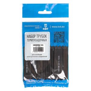 Набор термоусадочных трубок Монохром 10/5 (КВТ)