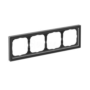 GAL331004 ARTGALLERY PURE 4 постовая рамка, органическое стекло черный