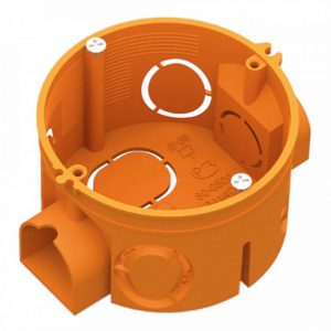 Коробка установочная 80 0500 2С стойкая к горению (ПВ 2) 68х42 (224шт/кор) Промрукав