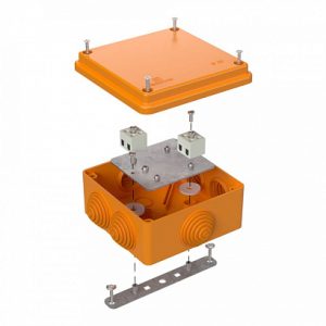 Коробка огнестойкая для о/п 40 0300 FR6.0 4 Е15 Е120 RAL2004 100х100х50 (14 шт/кор) Промрукав