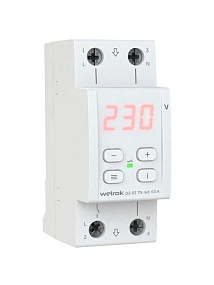Реле напряжения welrok D2 63 TN red