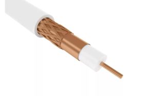 Кабель коаксиальный, RG 6 CCS, внутренний, 100м