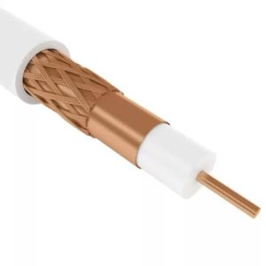 Кабель коаксиальный, RG 6 CCS, внутренний, 100м