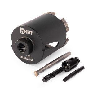 Коронка SF 68/65 5T с адаптером SDS Plus серия ПРОФИ (КВТ)