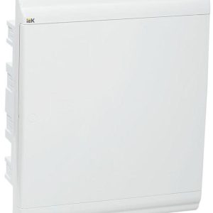 PRIME Корпус пластиковый ЩРВ П 24 модуля встраиваемый белый/белая дверь IP41 IEK