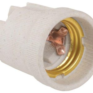 IEK Пкр27 04 К43 Патрон подвесной керамический, Е27 (200 шт) EPC10 04 01 K01