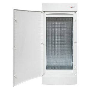 EKF Щит слаботочный навесной "Unix" белая дверь 4 габарит IP41 PROxima ux 4m nw