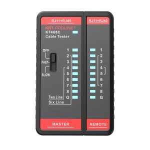 LAN тестер кабельный KT 468С серия PROLINE (КВТ)