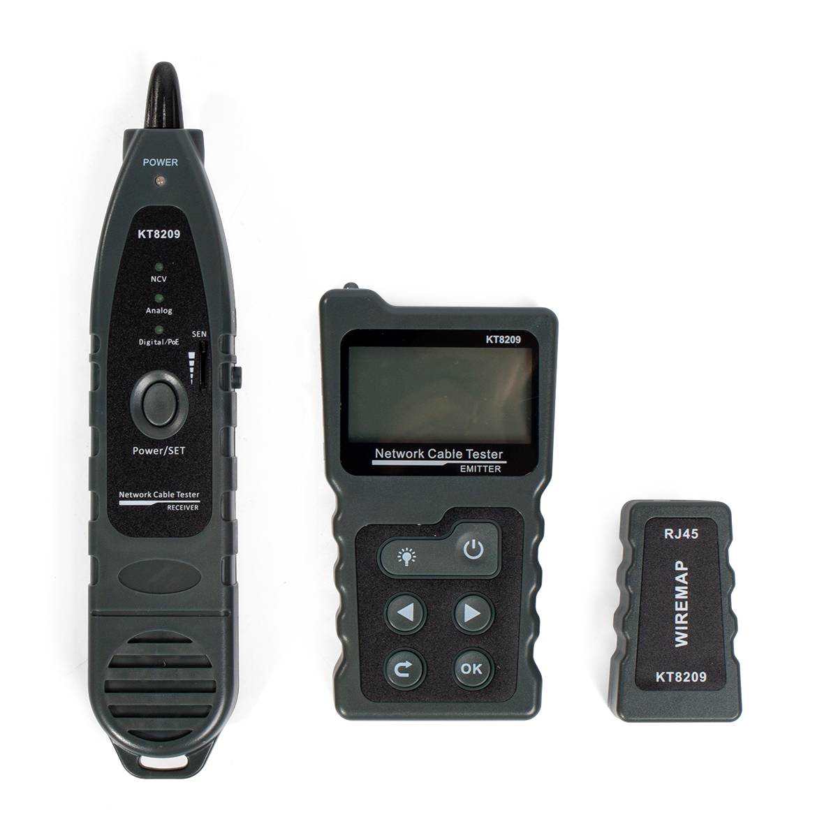 LAN тестер витой пары с РоЕ KT 8209 серия PROLINE (КВТ)